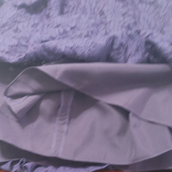 Jasmine B2 Purple V-Neck Sleeveless Fit and Flare Cocktail Dress 10 - Picture 9 of 14